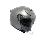 AGV K5 Jet Evo Mono, casco jet M female Grigio Opaco