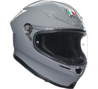 AGV K6 S Casco, grigio, taglia S per maschi