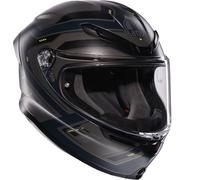 Casco Integrale AGV K6 S Enhance Matt Grey/Yellow Fluo