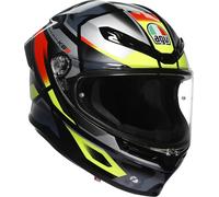 AGV K6 S Erazer Casco, grigio-giallo, taglia S per maschi