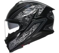 AGV K7 Damascus Casco, nero/argento, M (57/58)