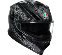 AGV K7 Damascus Casco, nero/argento, M (57/58)
