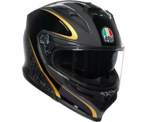 AGV K7 Flow 46 Casco, nero/grigio/oro, Taglia XL (61/62)
