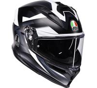 AGV K7 Glimpse Casco, nero-bianco, taglia 2XL per maschi