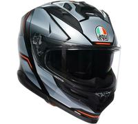 AGV K7 Jaeger Casco, nero/argento, Taglia XS (53/54)
