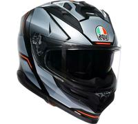 AGV K7 Jaeger S26, casco integrale XL female Nero/Argento/Grigio Chiaro/Rosso