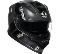 AGV K7 Kyber Casco, nero-giallo, taglia XL per maschi
