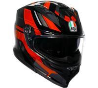 AGV K7 Taurax, casco integrale M male Nero/Rosso