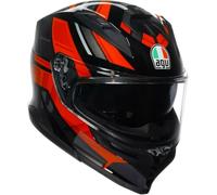AGV K7 Taurax Casco, nero/rosso, L (59/60)
