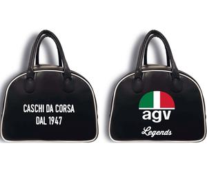 AGV Legend Borsa casco, nero-bianco per maschi
