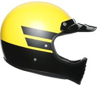 AGV Legends X101 Dust Casco, giallo/nero, Taglia S (55/56)