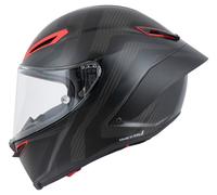 AGV Pista GP RR Intrepido Casco, nero-rosso, taglia S per maschi