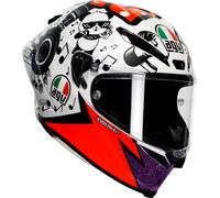 AGV Pista GP RR Guevara Motegi 2022, casco integrale XXL male Opaco Bianco/Nero/Rosso