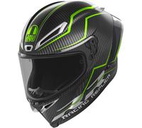 AGV Pista GP RR Performante, casco integrale M male Grigio Scuro/Verde Fluo