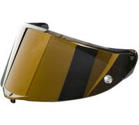 Visiera AGV Race 3/Pista Gp-R / Corsa-R Oro a Specchio As/Tear-Off-System + Pins