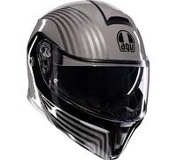 AGV Streetmodular Iseo Casco, nero-grigio, taglia S per maschi