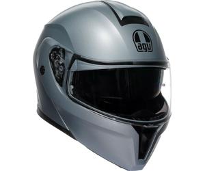 AGV Streetmodular Mono, casco flip up S female Argento Opaco