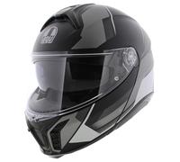 AGV Tourmodular Perception Casco da moto nero opaco argento