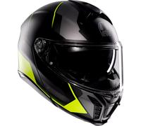 Casco Modulare AGV TOURMODULAR Perception Matt Black/Yel Fluo Taglia:L