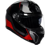 AGV Tourmodular Perception, casco ribaltabile XS female Nero/Grigio/Rosso