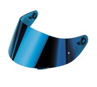 AGV Visiera GT4-2 Per Casco K1 S/K5 S/K3 SV Blu Specchiato Da Taglia ML-L-XL-XXL