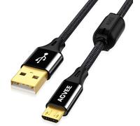 AGVEE Confezione da 2 cavi dati di ricarica USB da 2 m con anello magnetico compatibile con pompa per insulina Tandem t:Slim X2, cavo di ricarica per la cura del diabete tandem, accessori per pompe