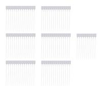 Agwuoetr 100 Sigilli Antimanomissione In Plastica con Fascette Numerate Etichette Segnaletica Autobloccante Usa e Getta per Estintore, Spedizione, 250 mm A