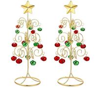 Agwuoetr 2 Pezzi di Supporto per Ornamento da Tavolo in Metallo per Albero di Visualizzazione, Gancio per Filo Metallico, Supporto per Ornamento in Metallo per Albero di Natale, Supporto Durevole