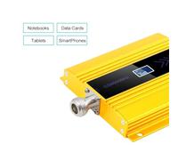 Agwuoetr Amplificatore di Segnale per Telefoni Cellulari Mini gsm 900 MHz con Ripetitore di Segnale Booster e Display LCD Ripetitore di Segnale 2G 3G 4G Metallo Spina EU