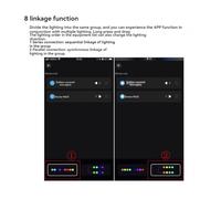 Agwuoetr Controller LED 44 Bluetooth Controller per Strisce Luminose con Regolazione Della Temperatura del Colore Ad Attivazione Vocale B