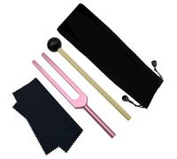 Agwuoetr Diapason, Diapason da 528 Hz per la Guarigione Dei Chakra, la Terapia del Suono, per Mantenere Corpo, Mente e In Durevole e Facile da Usare, Rosa