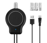 Agwuoetr Installazione Rapida Amplificatore di Segnale Amplificatore di Segnale Digitale HDTV per Esterni o Interni Amplificatore di Segnale per Antenna TV HD FM DVB Alimentato Tramite USB 32DBI