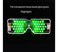Agwuoetr Kit di Esercitazione di Saldatura per Occhiali Illuminati Kit di Elettronica DIY per Occhiali A LED Attivati Dal Suono per il Progetto di Apprendimento A