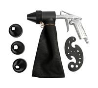 Agwuoetr Kit di Utensili per Sabbiatura Pneumatica, Set di Sabbiatrici, Sabbiatrice Versatile, Lucidatrice Portatile, Rimuovi Ruggine