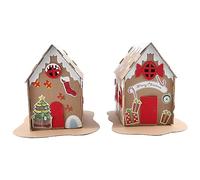 Agwuoetr Kit Illuminati Realizzati A Mano per Realizzare Decorazioni Sospese Albero Regalo Luminoso Fai-da-Te