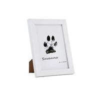 Agwuoetr Kit per Impronte e Impronte Animali Domestici per Cani e Gatti, Kit Cuscinetti per Impronte Zampe Cane, Tampone Inchiostro Clean Touch per Animali Domestici con Cornice