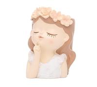 Agwuoetr Kit Vaso per Piante Grasse Piccola Fata con Foro di Drenaggio Vaso per Cactus da Interno da 4 Pollici Vasi di Fiori Unici e Carini Decor Durevole Facile Installazione D