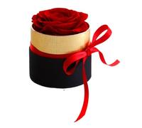 Agwuoetr Livello Romantico A Rosa in Scatola Regali Moglie Rosa Vera Set Regalo con Fiori Conservati Decorazioni per la Casa San Matrimonio-D Durevole Facile da Usare