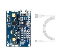 Agwuoetr Modulo di Rilevamento Presenza Umana Radar LD2410B da 24 GHz con Scheda di Test Radar BT+ Sensore di Movimento un Onde Millimetriche LD2420 da 5 V