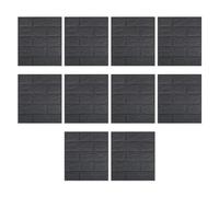 Agwuoetr Murali Tridimensionali 2.3D Carta da Parati Autoadesiva Decorativi Anticollisione 10 Pezzi