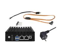Agwuoetr N3050 Mini PC X86-P1 Soft Routing 6W Dual Gigabit Mini Host Quad Core A Fili A Basso Consumo 2xUSB3.0 Router Morbido Spina UE