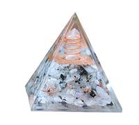 Agwuoetr Ornamenti Piramidali in Pietra Schiacciata con Colonne di, Ornamenti Artigianali per la Casa, Ornamenti in Resina, Ornamenti da Tavolo Facili da Usare