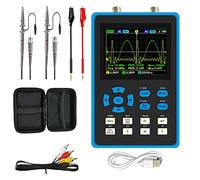 Agwuoetr Oscilloscopio DSO2512G - Oscilloscopio Digitale 2 in 1 e Generatore di Segnale DDS, Larghezza di Banda 120 Mhz, Frequenza di Campionamento 500 /S