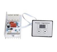 Agwuoetr Regolatore di Tensione Elettronico Regolatore di Velocità di Regolazione CNC Dimmer Switch, Regolatore di Tensione Digitale SCR da 10000 W Termostato Dimmer di Controllo Della Velocità CA 220