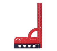 Agwuoetr Righello Angolare Universale da 300 mm Righello per Marcatura Multifunzionale Quadrato per la Lavorazione del Legno per la Misurazione Della Guida di Taglio