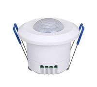 Agwuoetr Sensore di Presenza Umana Intelligente Zigbee Zero Fire Wire Sensore di Movimento Umano Collegato con Avviso Antifurto per Smart Home