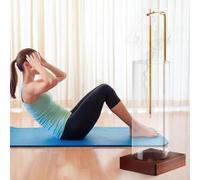 Agwuoetr Set di 2 Portaincenso con Timer per Yoga, Set Stand per Aromaterapia, Kit Incenso Anti-Cenere e Bruciatore di Incenso Volante per Bastoncini con Vetro Rimovibile.