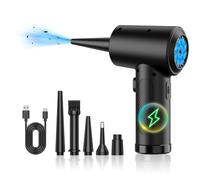 Agwuoetr Spolverino Ad Aria Compressa per Tastiera di Computer, 51.000 /Min, Mini Pulitore Elettrico Fili per Polvere