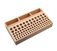 Agwuoetr Strumenti In Pelle Portautensili In Faggio con Intaglio A 98 Fori Punzone per Intaglio In Pelle In Pelle Strumenti per Riporre Gli Attrezzi con Taglio A Diamante Strumenti Fai-Da-Te Facile da