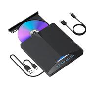 Agwuoetr unità Ottica Esterna USB 3.0 Type-C Dvd RW CD Masterizzatore Lettore Lettore unità Ottica Esterna per PC Laptop Computer Desktop